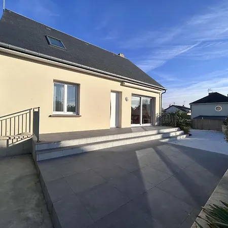 Maison Spacieuse 4 Chambres, Proche Plage, Terrasse, Parking, Wi-fi - Fr-1-361-559