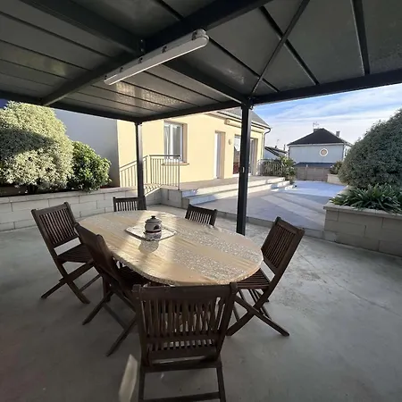 Maison Spacieuse 4 Chambres, Proche Plage, Terrasse, Parking, Wi-fi - Fr-1-361-559 Ferienhaus Saint-Pair-sur-Mer