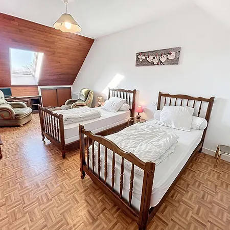Maison Spacieuse 4 Chambres, Proche Plage, Terrasse, Parking, Wi-fi - Fr-1-361-559